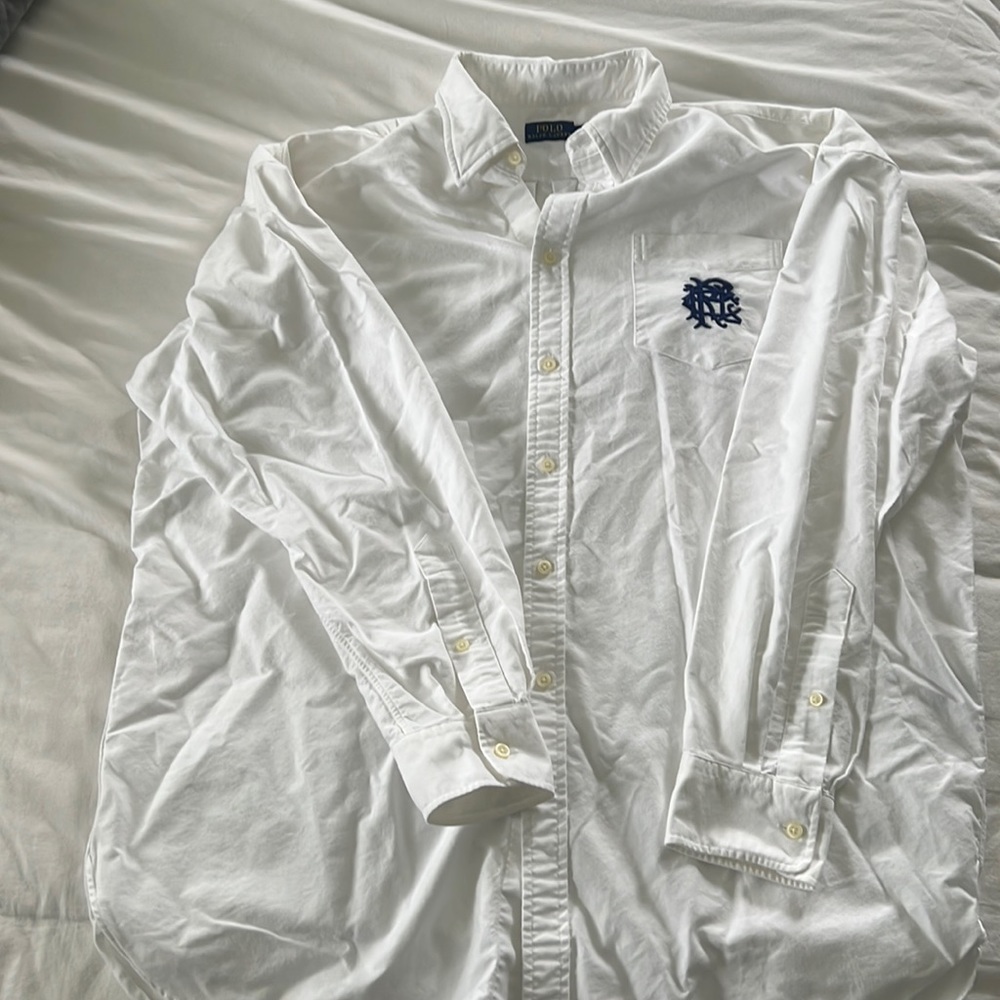 RALPH LAUREN POLO CREST OXFORD SHIRT